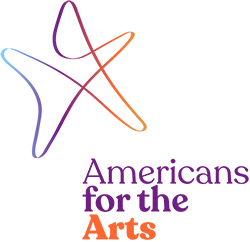 Color Americans for the Arts logo.