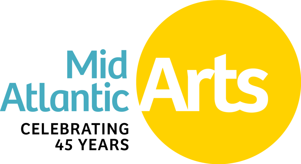 Color Mid Atlantic Arts Anniversary Logo